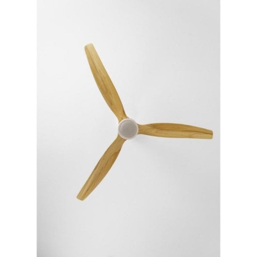 Ventilador de Techo DC Motor 6 Velocidades Aluminio y Aspas Madera Ultra Silencioso Reverse Luz Opcional