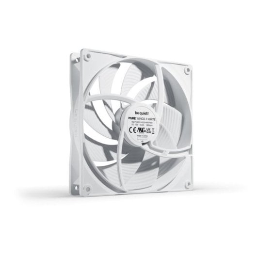 Ventilador be quiet! Pure Wings 3 140mm PWM high-speed White 1800 RPM Blanco