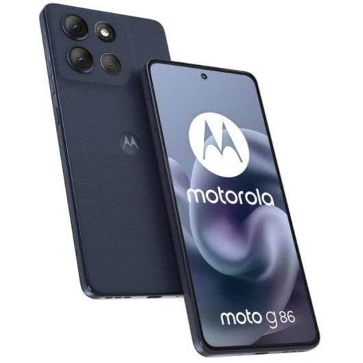 Smartphone Motorola Moto G86 8GB 256GB 5G Azul oscuro Pantalla 120Hz Cámara 50MP