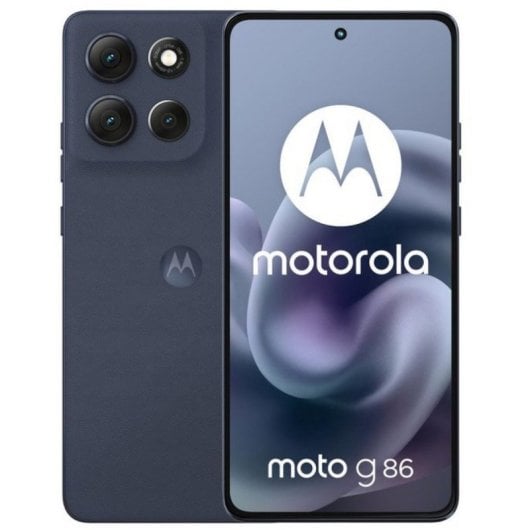 Smartphone Motorola Moto G86 8GB 256GB 5G Azul oscuro Pantalla 120Hz Cámara 50MP