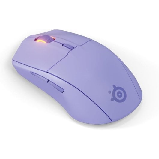 Maus STEELSERIES kabellos 18000 DPI 2,4 GHz Bluetooth beleuchtet Aqua