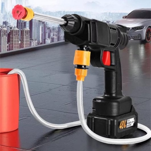 Pistola de Agua a Presión Klack Inalámbrica 300W 30Bar 3.5L/min Portátil Con Accesorios