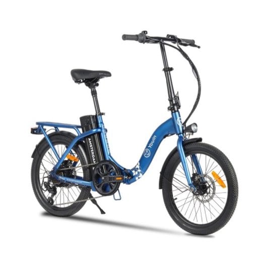 Bicicleta eléctrica urbana YOUIN Amsterdam BK1003 250W 7V Plegable Suspensión 20" Acero