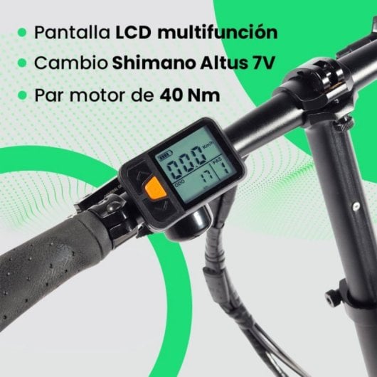 Bicicleta elétrica YOUIN Marbella BK1350 250W 7 velocidades Plegável 20”