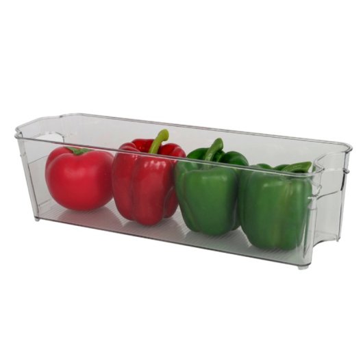 Set De Organizadores Klack – 8 Piezas De Plástico Transparente | Para Nevera, Cocina, Baño Y Hogar | Apilables Y Libre D