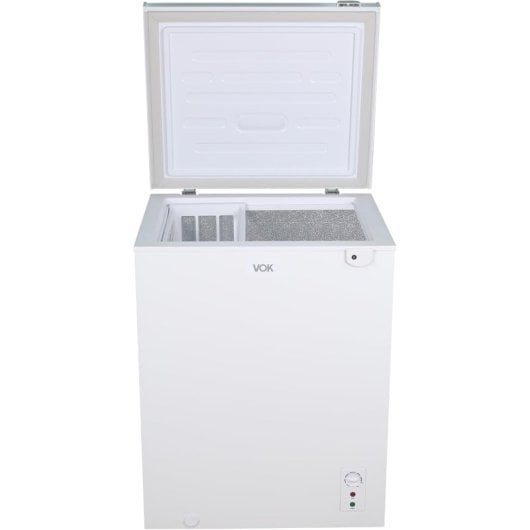Congelador Horizontal VOK de 99 L Ancho 55 cm Función Dual Bajo Consumo Autonomía de 19 h Blanco