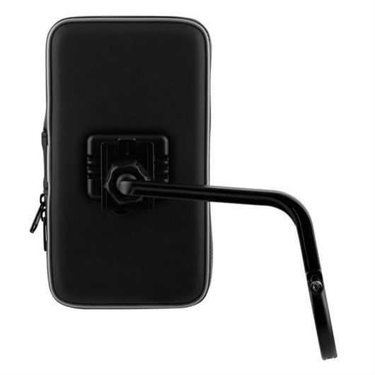 Soporte moto universal impermeable para smartphone hasta 7" con rotación 360º y almacenamiento