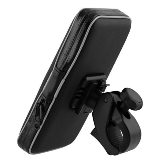Soporte Moto Universal Manillar Funda Impermeable Hasta 7” Giratorio Multifunción