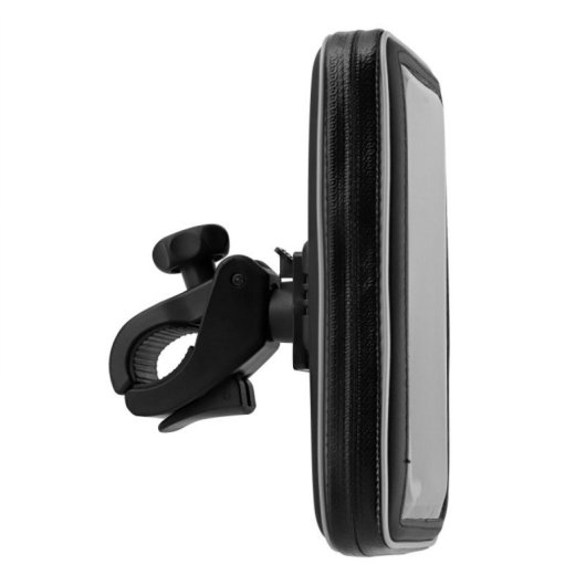 Soporte Moto Universal Manillar Funda Impermeable Hasta 7” Giratorio Multifunción