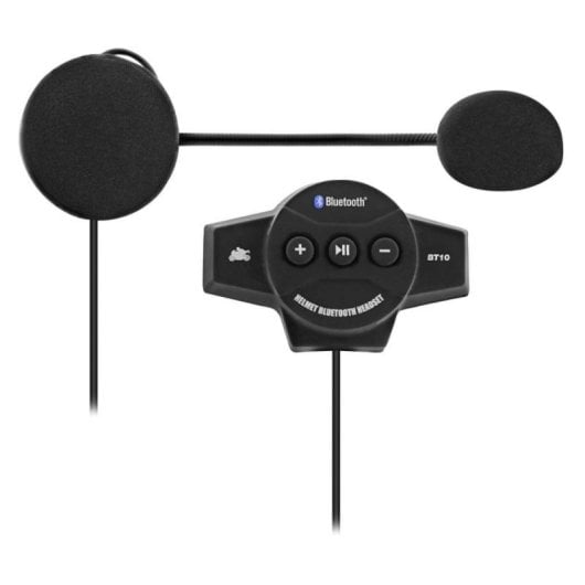 Auricular de comunicación IRCOM1 Negro Micrófono Integrado Batería 400mAh Bluetooth Control Volumen