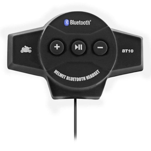 Auricular de comunicación IRCOM1 Negro Micrófono Integrado Batería 400mAh Bluetooth Control Volumen