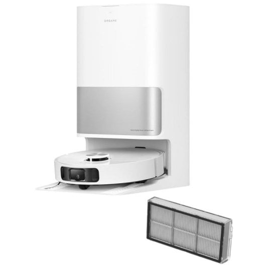 Aspirador robot Dreame L10s Ultra Gen 2 e esfregona de chão com esvaziamento automático + filtro de substituição para caixa de pó