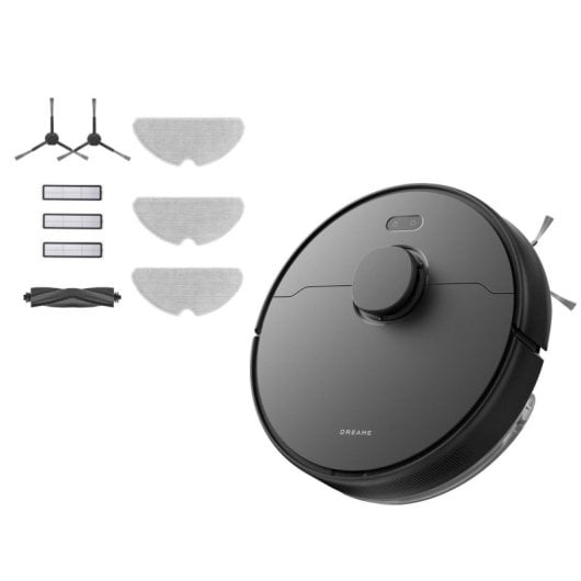 Robot aspirapolvere Dreame D9 Max Gen 2 2 in 1 Nero + Kit di accessori di ricambio