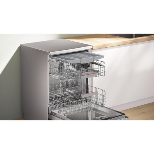 Lavavajillas Bosch SMS4ECI28E Independiente 60cm 14 Servicios Home Connect A Inox