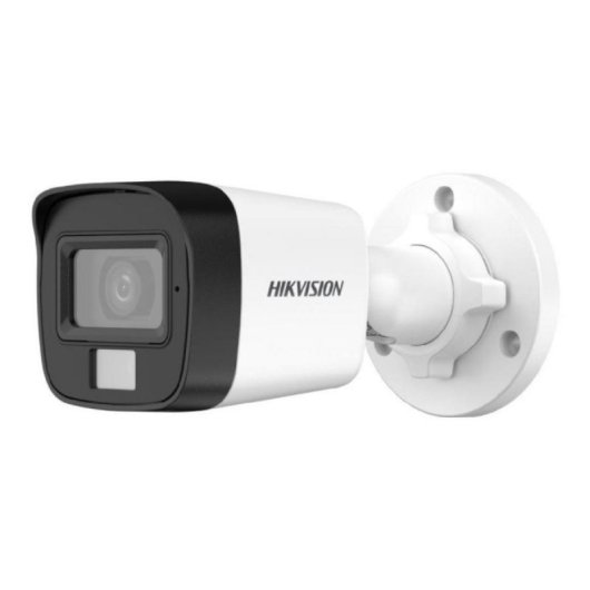 Cámara de seguridad Hikvision DS-2CE16K0T-LFS 2.8mm 3K Vision Nocturna Color Híbrida IP67 Audio Externa