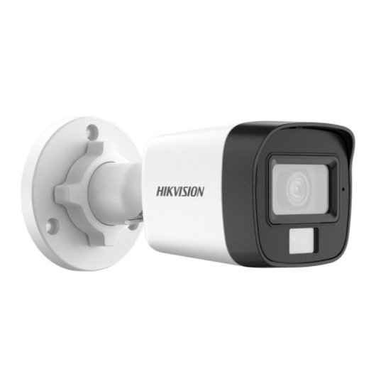Cámara de seguridad Hikvision DS-2CE16K0T-LFS 2.8mm 3K Vision Nocturna Color Híbrida IP67 Audio Externa