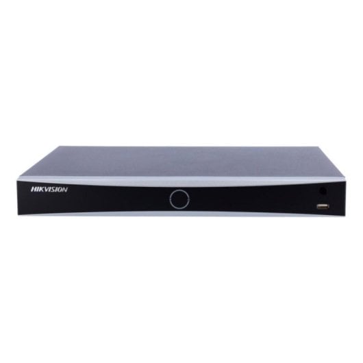 Gravador NVR Hikvision DS-7608NXI-K2/8P 8 Canais 4K PoE AcuSense Preto Gravador de Vídeo em Rede