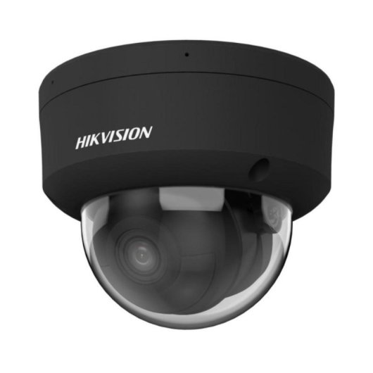 Cámara IP Hikvision DS-2CD2186G2H-ISU 8MP PoE Pro Dome 2.8mm Exterior IP67 IK10 Audio Color Negro