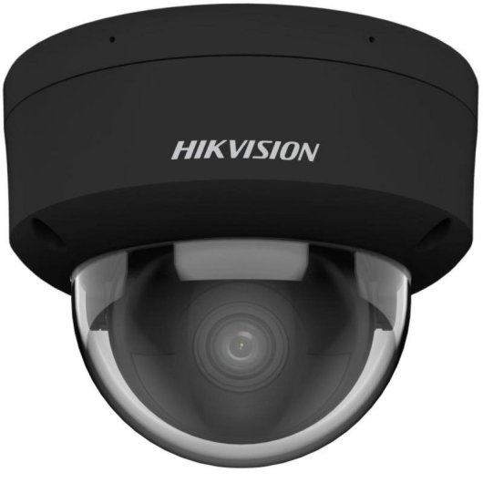 Cámara IP Hikvision DS-2CD2186G2H-ISU 8MP PoE Pro Dome 2.8mm Exterior IP67 IK10 Audio Color Negro