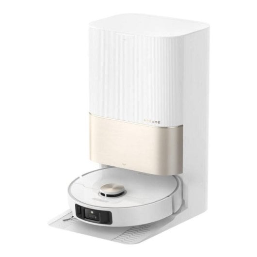 Aspirador Robot Dreame X40 Ultra 12000Pa 6400mAh Blanco Succión Extrema Base Autolimpieza