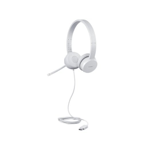 Auricular Lenovo GXD1E71385 Conexión USB Micrófono Integrado/Brazo Gris 1.8m 116dB