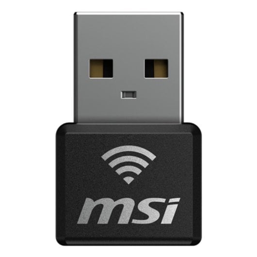MSI GUAX18N Adaptador Nano USB WiFi AX1800 USB 2.0 para Windows 10/11