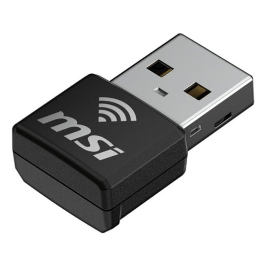MSI GUAX18N Adaptador Nano USB WiFi AX1800 USB 2.0 para Windows 10/11