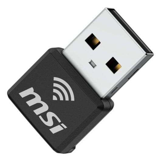 MSI GUAX18N Adaptador Nano USB WiFi AX1800 USB 2.0 para Windows 10/11