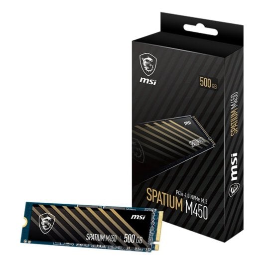MSI Spatium M450 SSD 500GB PCIe 4.0 NVMe M.2