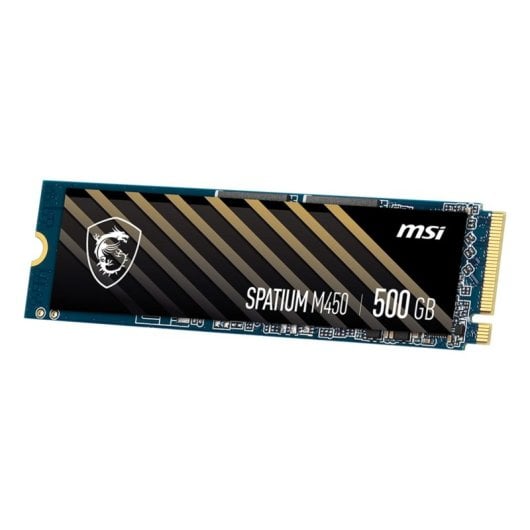 MSI Spatium M450 SSD 500GB PCIe 4.0 NVMe M.2