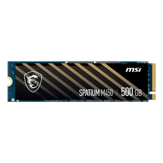 MSI Spatium M450 SSD 500GB PCIe 4.0 NVMe M.2