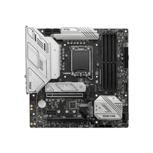 Carte Mère MSI MAG B760M Mortar WiFi II LGA 1700 128 Go DDR5 Micro ATX