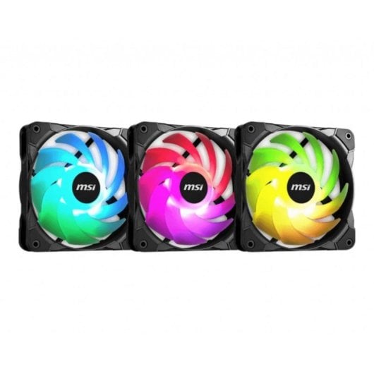 Ventilateur MSI VENT MAX F12A-3 1 à 3 Câble RGB Mystic Light Noir