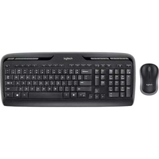 Combo Tastiera Mouse Logitech MK330 Wireless RF Completo 100% QWERTY Combo Tastiera Mouse Logitech MK330 Wireless RF Completo 100% QWERTY
