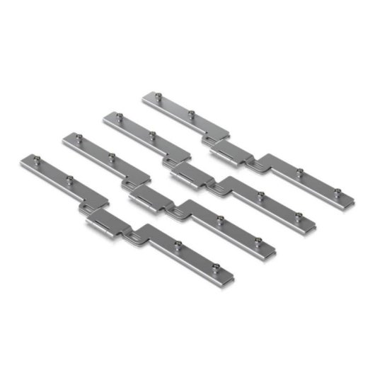 Kit de montaje Ubiquiti UACC-RACK-STACKING-KIT SPCC Gris para Mini Rack 12U 22,5kg