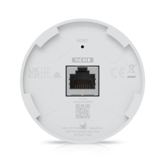 Timbre Ubiquiti UACC-Chime-PoE son 80dB PoE IPX4 Aluminium Gris Blanc