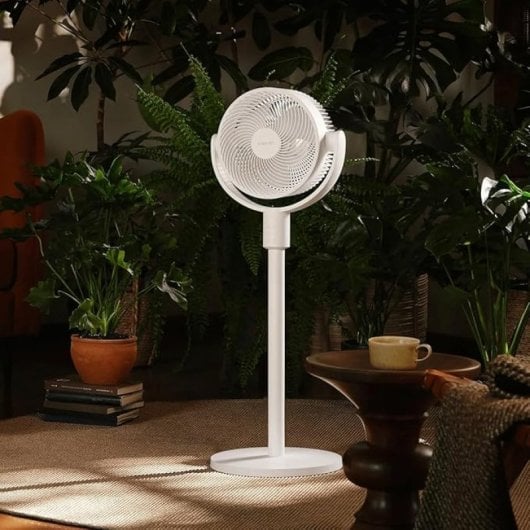 Ventilador Xiaomi BPLDS11DM Blanco, 1440 m³/h, 100 velocidades, Wi-Fi, Oscilante