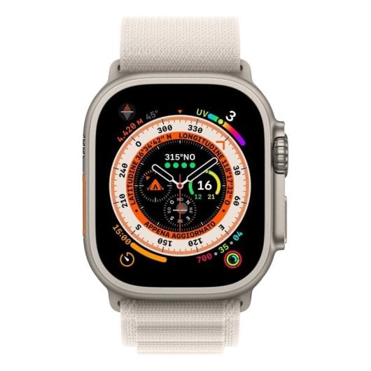 Replay Smartwatch Apple Watch Ultra 49mm Titanio Refurbished Correa Amarilla