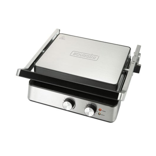 Grill Bourgini 11.5001.00.00 Acero inoxidable Placas removibles Termostato manual