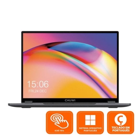 Chuwi FreeBook Yoga Touch Intel N150/12GB/512GB/13.5" Tátil (PT)