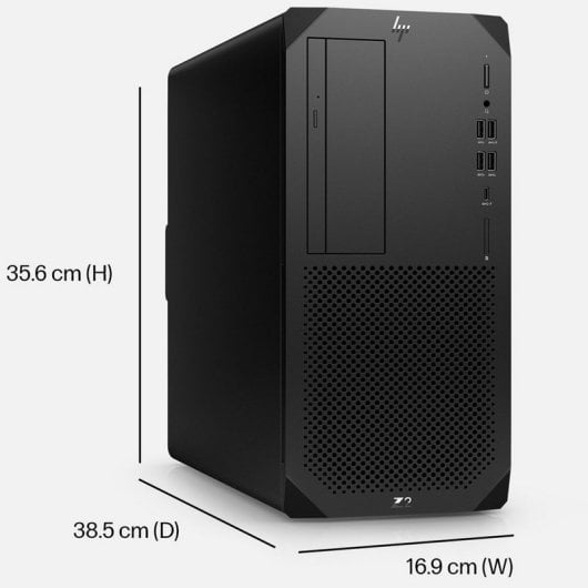 Estación de trabajo HP Z2 G9 Intel Core i7-14700K 32GB DDR5 1TB SSD RTX 4060 Windows 11 Pro Negro