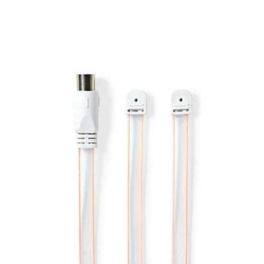 Cabo Antena Nedis ANFM105ME 1.85m Rosa Coaxial Hembra Cabo Antena Nedis ANFM105ME 1.85m Rosa Coaxial Hembra