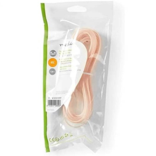 Cabo Antena Nedis ANFM105ME 1.85m Rosa Coaxial Hembra Cabo Antena Nedis ANFM105ME 1.85m Rosa Coaxial Hembra
