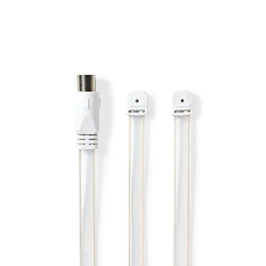 Cabo Antena Nedis ANFM105ME 1.85m Rosa Coaxial Hembra Cabo Antena Nedis ANFM105ME 1.85m Rosa Coaxial Hembra