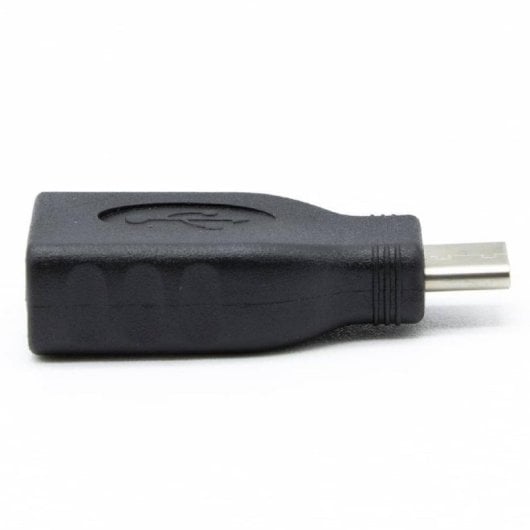 Adaptador USB Goobay 45397 USB-A Hembra a USB-C Macho Negro Alta Velocidad 5Gbps