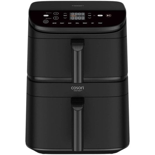 Cosori Turbo Tower Chef Edition Freidora de Aire Negra + Levoit TempSense 36 Pro Ventilador