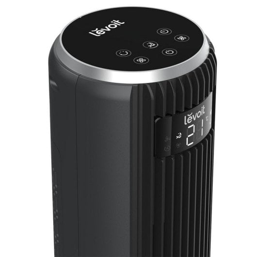 Cosori Turbo Tower Chef Edition Freidora de Aire Negra + Levoit TempSense 36 Pro Ventilador