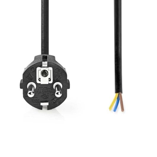 Câble d'alimentation Nedis CEGL11930BK 3 m H07RN-F noir