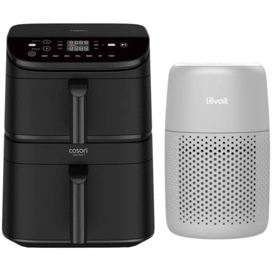 Cosori Turbo Tower Chef Edition Freidora de Aire + Levoit Core Mini Pro Purificador de Aire