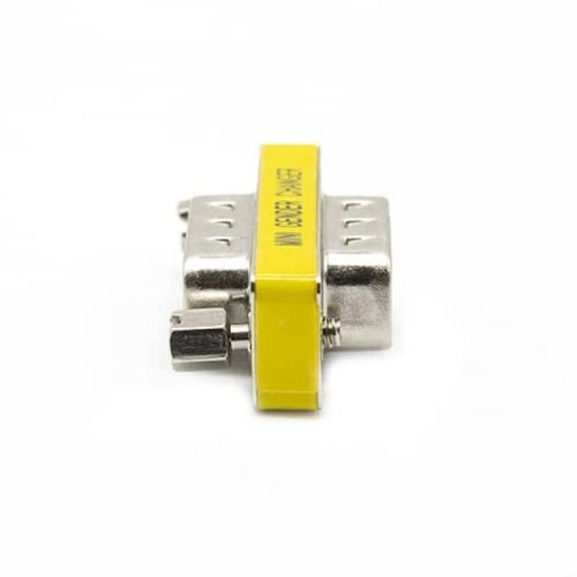 Adaptateur Série RS232 Valueline GCM-9M9M 9-pin D-Sub (M) Macho-Macho Argenté